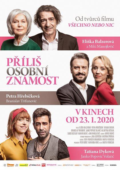 Příliš osobní známost [Far Too Personal] (2020): Obsazení, herci。